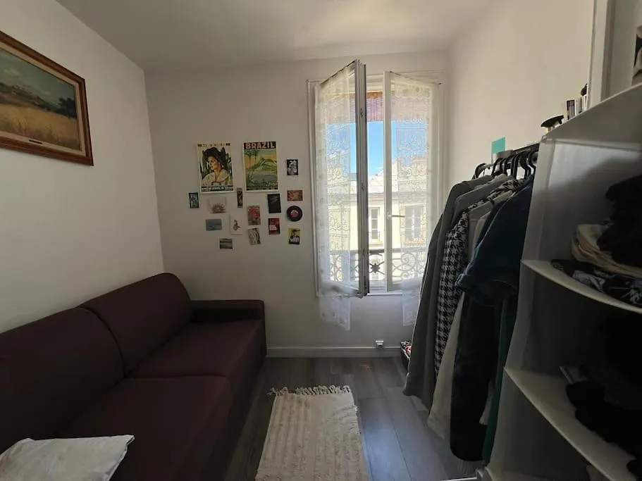 Apartment Studio Lumineux Vue Tour Eiffel